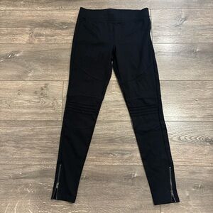 Express Black Moto Leggings